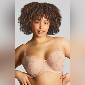 Panache Tango Balcony Balconnet Bra - Nude (Honey) - 30K